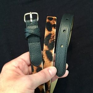 Animal print belt  NWOT